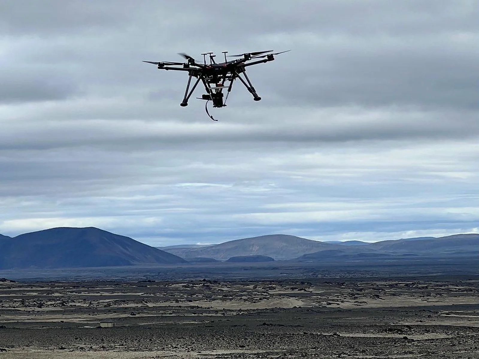 UAS survey over Holuhraun lava flow-field, Iceland